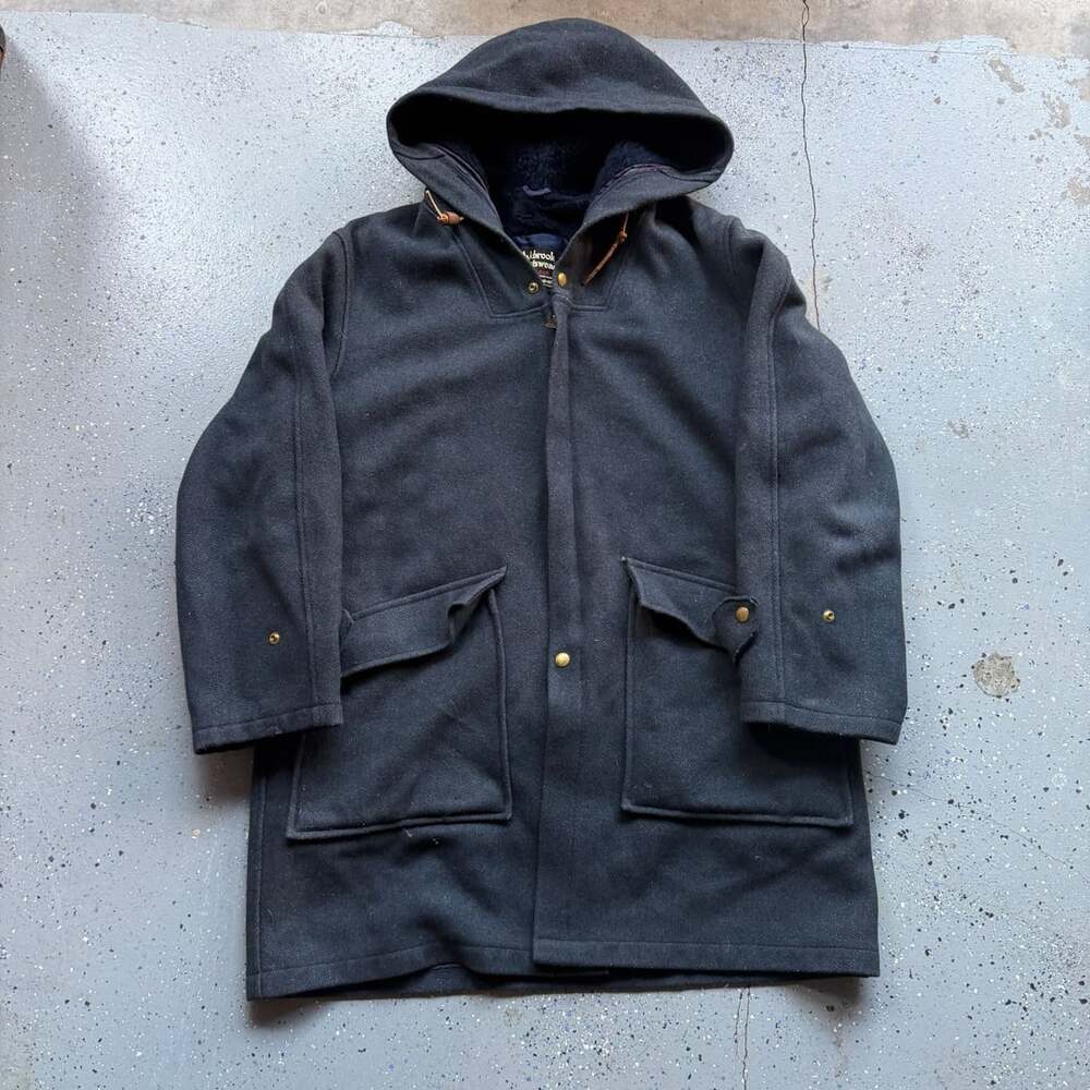 Oakbrook Sportswear Wool Hooded Coat Size 42 Reg